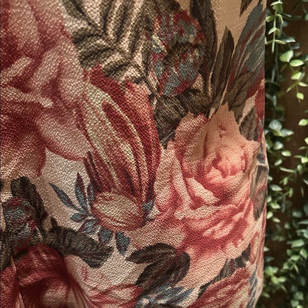 NWOT Floral Halter Neck Top - Pink - Picture 3 of 3